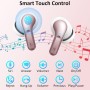 Auriculares Inalámbricos Bluetooth, 2025 Auriculare Bluetooth 5.4 HiFi Estéreo con 4 ENC Mic, Cascos Inalambricos Bluetooth