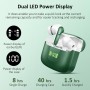 Auriculares Inalámbricos Bluetooth, 2025 Auriculare Bluetooth 5.4 HiFi Estéreo con 4 ENC Mic, Cascos Inalambricos Bluetooth