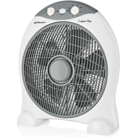 Orbegozo BF 1030, Ventilador de suelo, 45 W, 3 velocidades de ventilación, temporizador hasta 2 horas, dispositivo de seguridad