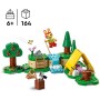 LEGO Animal Crossing Actividades al Aire Libre con Coni Juguete de Construcción Creativa con Tienda de Campaña y Minifigura de