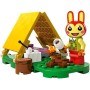 LEGO Animal Crossing Actividades al Aire Libre con Coni Juguete de Construcción Creativa con Tienda de Campaña y Minifigura de