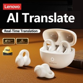 Auriculares de traducción AI Lenovo LP25 inalámbricos Bluetooth 5,4 ca