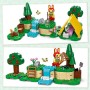 LEGO Animal Crossing Actividades al Aire Libre con Coni Juguete de Construcción Creativa con Tienda de Campaña y Minifigura de