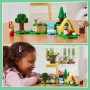 LEGO Animal Crossing Actividades al Aire Libre con Coni Juguete de Construcción Creativa con Tienda de Campaña y Minifigura de