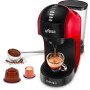 Ufesa Bellagio Cafetera Espresso Multicápsulas 3 en 1 para Nespresso, Dolce Gusto o Café Molido, Panel Táctil Digital con 7