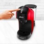 Ufesa Bellagio Cafetera Espresso Multicápsulas 3 en 1 para Nespresso, Dolce Gusto o Café Molido, Panel Táctil Digital con 7