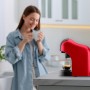 Ufesa Bellagio Cafetera Espresso Multicápsulas 3 en 1 para Nespresso, Dolce Gusto o Café Molido, Panel Táctil Digital con 7