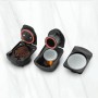 Ufesa Bellagio Cafetera Espresso Multicápsulas 3 en 1 para Nespresso, Dolce Gusto o Café Molido, Panel Táctil Digital con 7