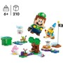 LEGO Super Mario Aventuras Interactivas Luigi Juguete de Construcción del Videojuego, Regalo Gamer de Nintendo para Niños y