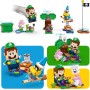 LEGO Super Mario Aventuras Interactivas Luigi Juguete de Construcción del Videojuego, Regalo Gamer de Nintendo para Niños y