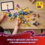 LEGO Ninjago Super Jet de la Tormenta de RAS y Arin, Juguete de Construcción con Dron Desmontable, Vehículo Combinado con 3