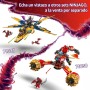LEGO Ninjago Super Jet de la Tormenta de RAS y Arin, Juguete de Construcción con Dron Desmontable, Vehículo Combinado con 3