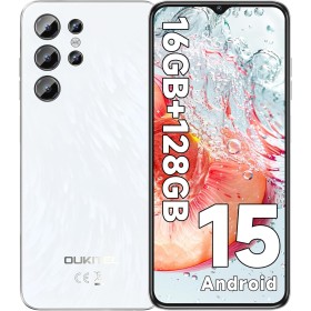 OUKITEL C1 Telefonos Moviles Libres Android 15, 16GB(4+12)+128GB/1TB Teléfono Móvil, 6,52" HD+, Cámara 13MP+8MP Móvil, 5150mAh