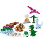 LEGO Classic Dinosaurios Creativos Caja de Ladrillos de Colores para Construir Huevo de Dinosaurio, Tiranosaurio Rex,