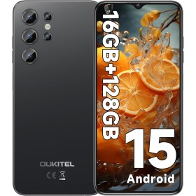 OUKITEL C1 Telefonos Moviles Libres Android 15, 16GB(4+12) + 128GB/1TB Teléfono Móvil, 6,52" HD+, 5150mAh Batería, Cámara