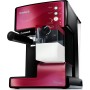 Cafetera para espresso, cappuccino y latte Breville PrimaLatte | Bomba italiana con 15 bar | Adecuado para café molido y