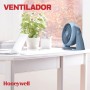 Honeywell Ventilador Potente TurboForce, Refrigeración de Funcionamiento Silencioso, Inclinación Variable de 90°, 3 Ajustes de