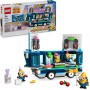 LEGO GRU 4: Mi Villano Favorito Bus de Fiesta Musical de los Minions, Autobús de Juguete de Construcción con Figuras e