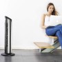 Cecotec Ventilador de Torre Digital con Temporizador y Mando a Distancia EnergySilence 890 Skyline. 50 W, 30'' (76cm) de Altura,