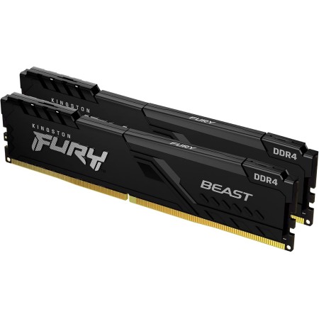 Kingston FURY Beast 16GB (2x8GB) 3200MHz DDR4 CL16 Memoria para Ordenadores de sobremesa Kit de 2 KF432C16BBK2/16