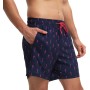 EDOTON Bañador Hombre para Hombre con Bolsillo con Cremallera Impermeable de Secado Traje de Baño Rápido Pantalones Cortos de