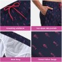 EDOTON Bañador Hombre para Hombre con Bolsillo con Cremallera Impermeable de Secado Traje de Baño Rápido Pantalones Cortos de