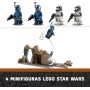 LEGO Star Wars: The Mandalorian Pack de Combate: Emboscada en Mandalore, Juguete de Construcción de Fantasía con Minifiguras,