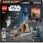 LEGO Star Wars: The Mandalorian Pack de Combate: Emboscada en Mandalore, Juguete de Construcción de Fantasía con Minifiguras,