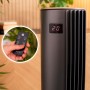 Cecotec Ventilador de Torre EnergySilence 690 Skyline de 29", 50 W de potencia, De pie, 3 Modos y 3 Velocidades, Temporizador