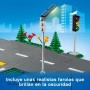 LEGO 60304 City Bases de Carretera, Juguetes para Niños de 5 Años o Más, Set de Accesorios con Semáforos, Señales y Luces