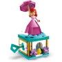 LEGO | Disney Princess Ariel Bailarina de Juguete Giratorio - Mini Muñeca de la Sirenita y Figura de Pez Flounder - Accesorio de