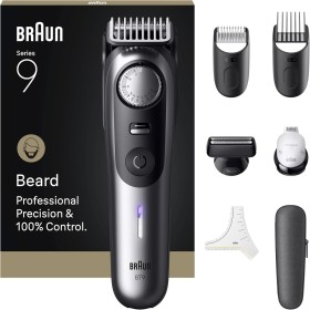 Braun Serie 9 - Cortapúas + 7 herramientas de peluquería, modo PowerBoost, hoja ProBlade, 180 min de autonomía, gradiente, 50