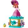 LEGO | Disney Princess Ariel Bailarina de Juguete Giratorio - Mini Muñeca de la Sirenita y Figura de Pez Flounder - Accesorio de