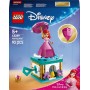 LEGO | Disney Princess Ariel Bailarina de Juguete Giratorio - Mini Muñeca de la Sirenita y Figura de Pez Flounder - Accesorio de