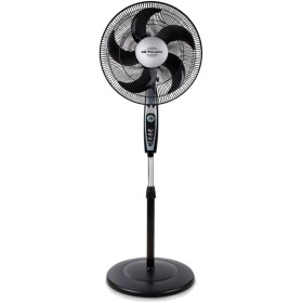 Orbegozo SF 0149, Ventilador de pie, 60 W, 3 velocidades, oscilante, silencioso, cabezal inclinable, altura regulable hasta 128