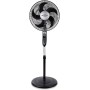 Orbegozo SF 0149, Ventilador de pie, 60 W, 3 velocidades, oscilante, silencioso, cabezal inclinable, altura regulable hasta 128