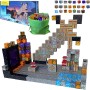 Bloques de construcción magnéticos Cubos magnéticos - 100PCS magnéticos para niños y niñas Mine Magnet World Toys a Partir de 4