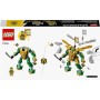 LEGO 71781 Ninjago Meca de Combate Ninja EVO de Lloyd, Set con 2 Figuras de Acción, Juguete para Niños de 6 Años o Más, Mini