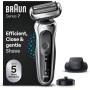 Braun Series 7 Afeitadora Eléctrica Hombre, Máquina de Afeitar Barba con Accesorio de Recortadora de Precisión, Base de Carga,