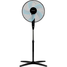 Grunkel Ventilador de Pie FAN-165 de 50W- 16" 40cm de diametro con 3 Velocidades y 5 aspas, Altura Regulable hasta 118cm.