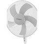 Grunkel Ventilador de Pie FAN-165 de 50W- 16" 40cm de diametro con 3 Velocidades y 5 aspas, Altura Regulable hasta 118cm.