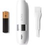 Braun Mini Depiladora Facial FS1000 para Mujer, con Luz Smartlight Incorporada, Depiladora Facial con Precisión, Labio Superior,
