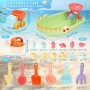 Hillylolly Juguetes de Playa para Niños, 21 Piezas de Juguetes de Playa, Juguetes para la playaJuguetes para Arenero niños，Pala