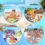 Hillylolly Juguetes de Playa para Niños, 21 Piezas de Juguetes de Playa, Juguetes para la playaJuguetes para Arenero niños，Pala