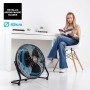 Taurus Sirocco 18 - Ventilador circulador de aire, 3 velocidades, 3 hélices metálicas, 45 cm de diámetro, inclinación ajustable,
