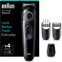 Braun Recortadora de Barba Series 3, Máquina Cortar Pelo, maquina de afeitar, Cortapelos Hombre con 50 Minutos de Autonomía,