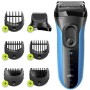 Braun Series 3 Shave & Style 30bt - Afeitadora Eléctrica Para Barba (tecnología Wet & Dry), Color, Negro Y Azul