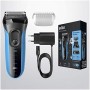 Braun Series 3 Shave & Style 30bt - Afeitadora Eléctrica Para Barba (tecnología Wet & Dry), Color, Negro Y Azul