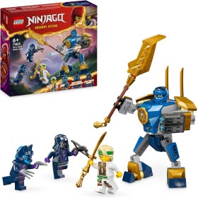 LEGO Ninjago Pack de Combate: Meca de Jay, Juguete de Aventura con Minifigura de Jay y Figura de Acción, Regalo Creativo Basado