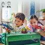 LEGO City 3 en 1 Remix: Helicóptero, Camión de Bomberos y Submarino de Juguete, Set de 3 Juguetes de Vehículos Modulares
